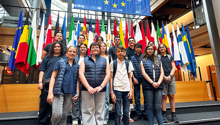 Le Conseil Jeunes en visite au Parlement Européen de Strasbourg - Juin 2024